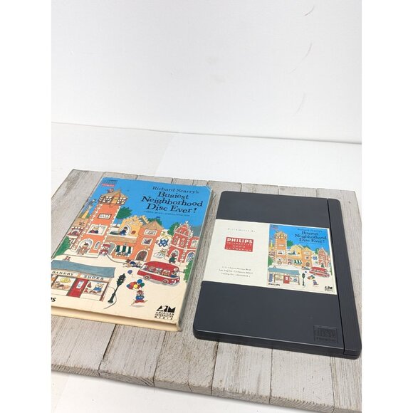 Richard Scarry's Busiest Neighborhood Interactive Compact Disc Phillips CD-i - Picture 3 of 7